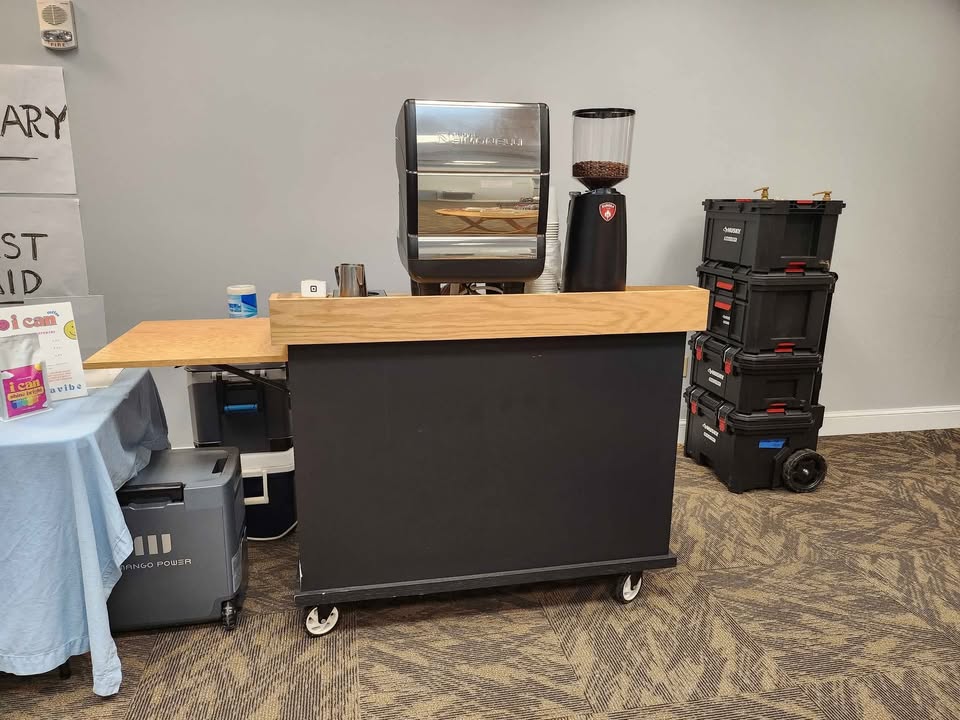 Mobile Espresso Cart – Ready for Events, Markets, or Pop-Ups (Deposit)